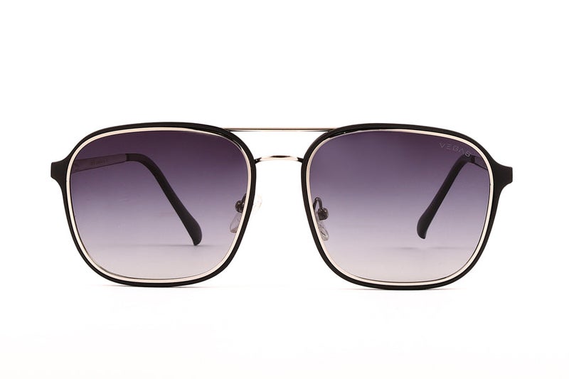 Full Rim Square Unisex Grey  Sunglasses V2104 C5